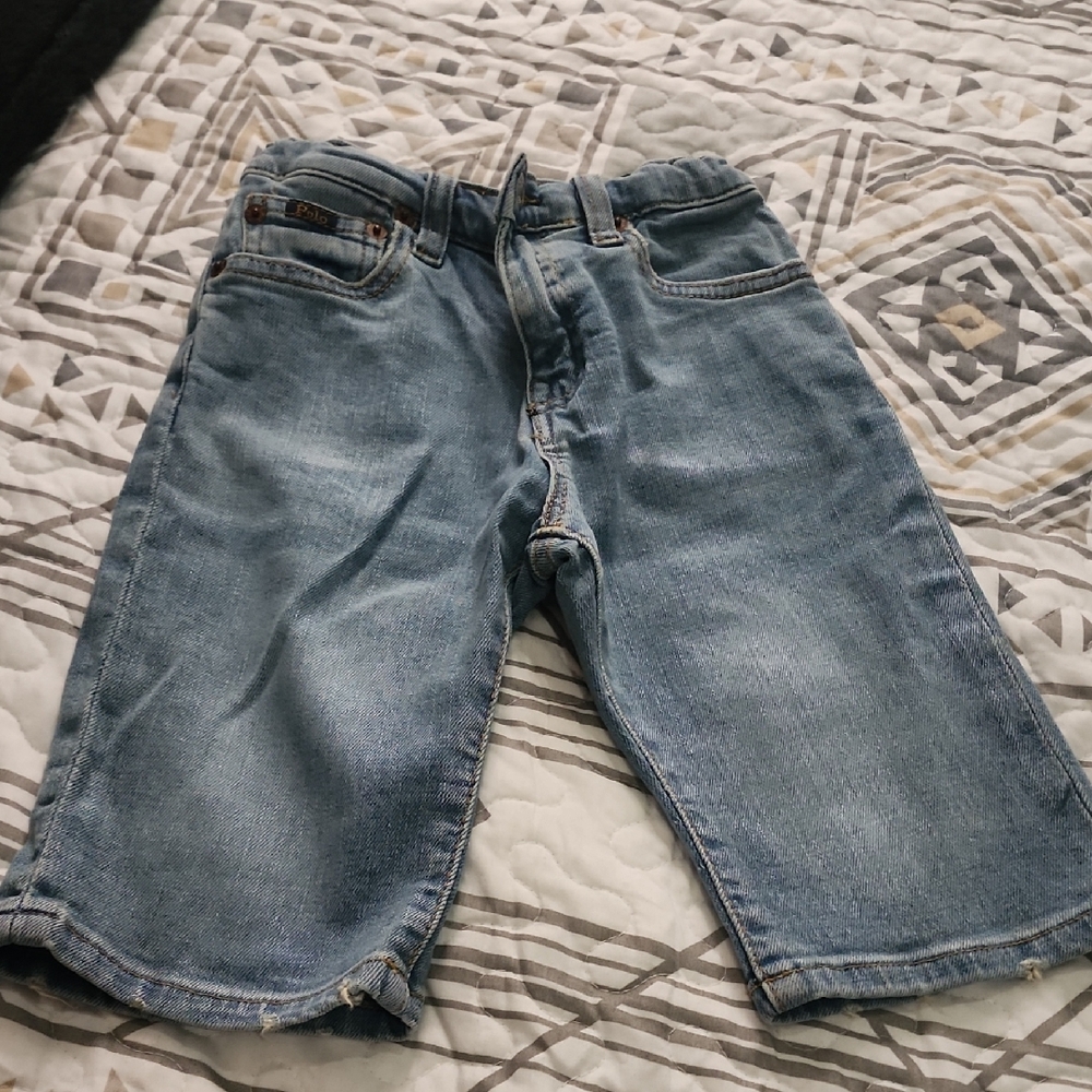 Polo Ralph Lauren Casual Light Blue Denim Shorts